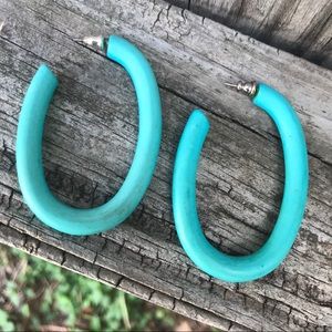 Vintage 80’s Turquoise Earrings